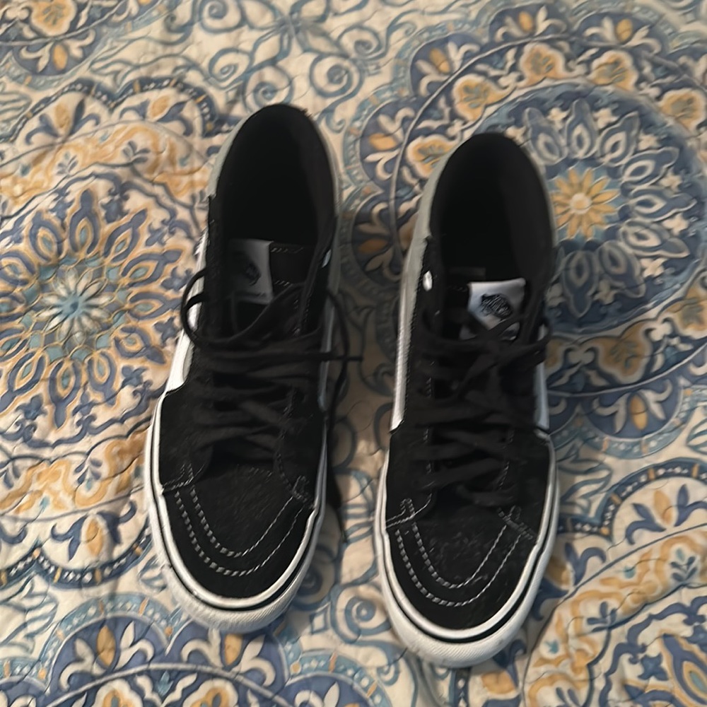 Vans off the wall high top sneakers